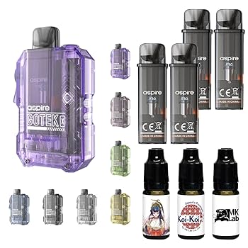 Amazon | aspire Gotek X スターターキット POD 4個 セット